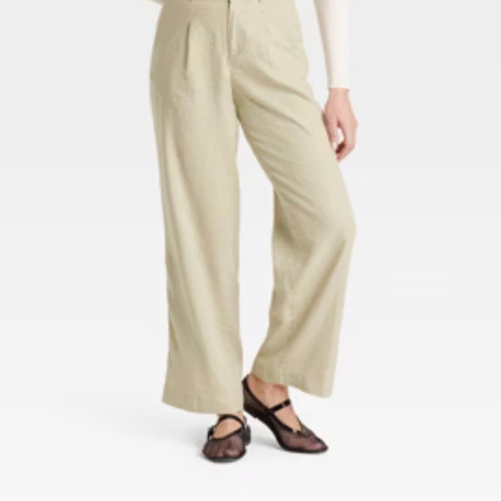 a new day Cream Wide-Leg Pants